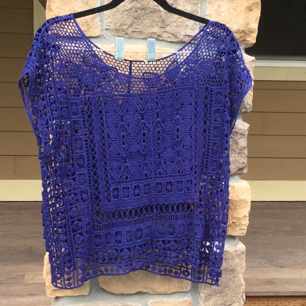 Knitted top swim top cover summer Coachella market pool travel spa farmer’s mark